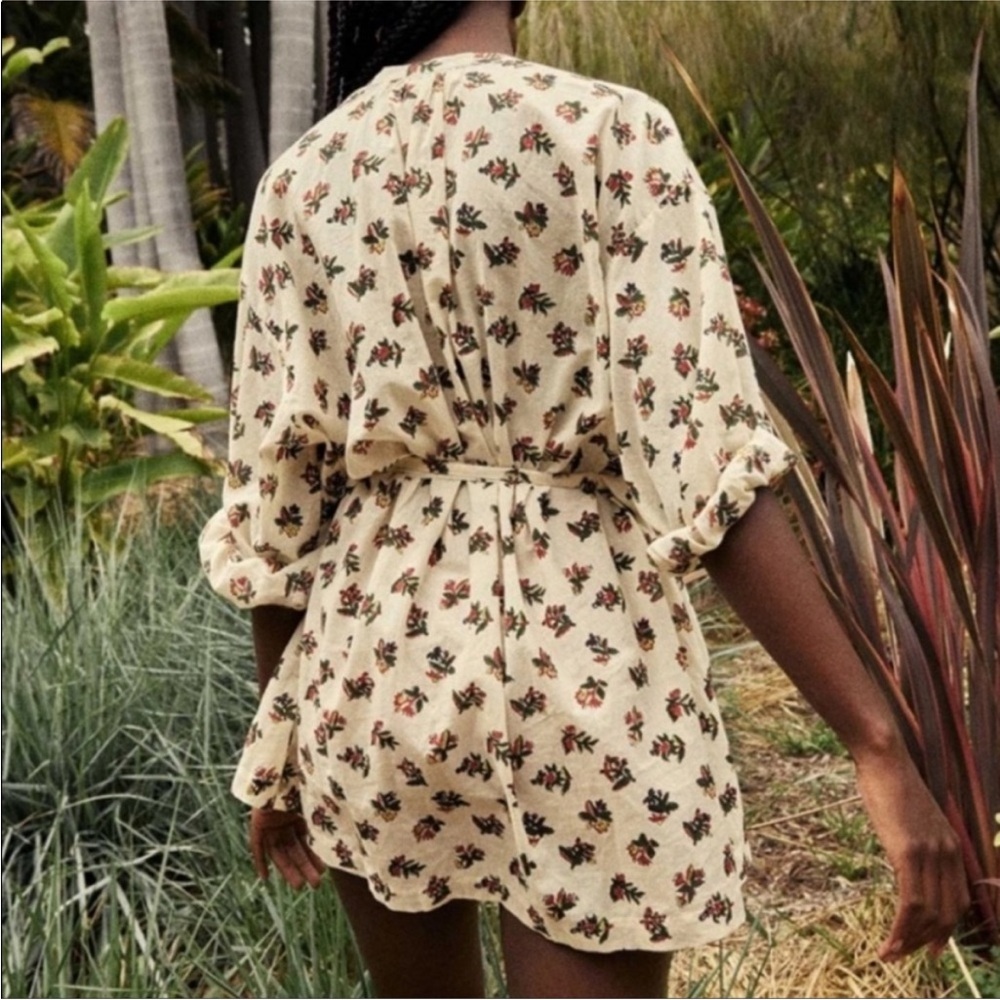 DOEN Jo Dress in Solstice Canyon Blossoms - XS - NWT - Picture 7 of 10